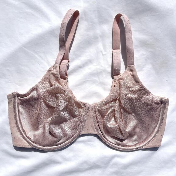 Wacoal Back Appeal Underwire Bra 36DD Beige 855303 - Picture 1 of 3